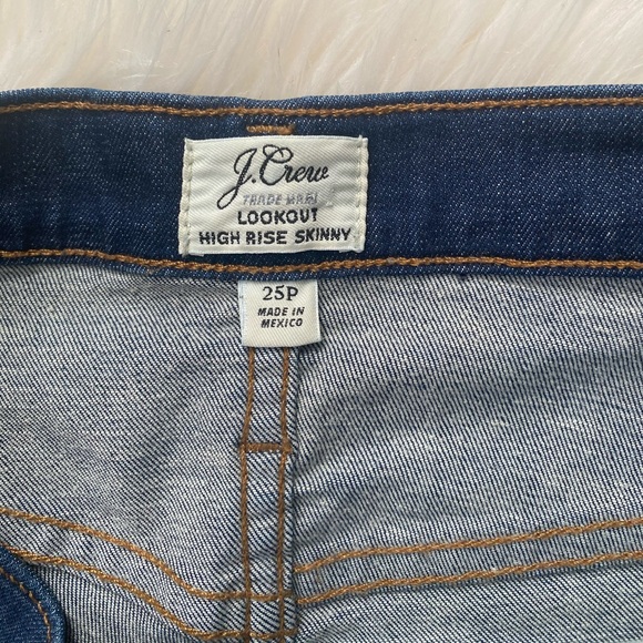 {J. Crew} Lookout High Rise Distressed Skinny Jeans - Women's 25P - Picture 6 of 11